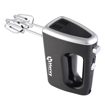 Hervy Egg Beater HM-001 White HM-001 Hand Mixer 400W, 5 Speed, 2 Stainless Whisks & Doughs,