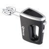 Hervy Egg Beater HM-002 Black HM-002 Hand Mixer 500W, 5 Speed, Turbo, Stainless Steel Body,