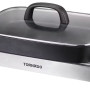 TORNADO Electric Grill 1500 Watt Black x Stainless TCS-1500