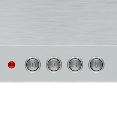 Bosch DWP64CC50Z Chimney hood 60 cm Brushed steel