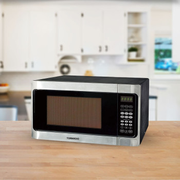 TORNADO Microwave Grill 36 Liter 1000 Watt 6 Menus Stainless TMD-36GE-SS
