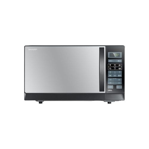 SHARP Microwave Inverter Grill 34 Liter 1100 Watt 23 Menus Black R-340GRI-BS2