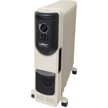 HELLER Oil Heater 13 Fins 2500 Watt 14 meter Fan Beige MAV 2513 T
