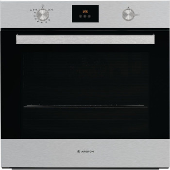 Ariston GF361-IXA Gas Oven With Grill,60 CM,Digital,Fan,Silver
