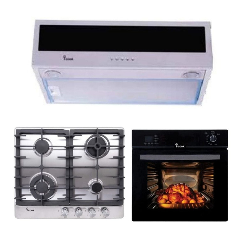 I-COOK BO6060G-119-DSF Oven built-in 60*60