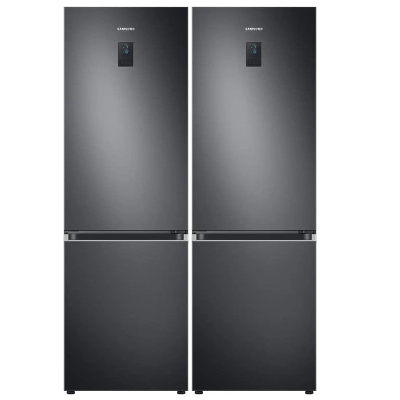 Samsung RB33J4200SA Bottom-Mount Freezer No Frost Refrigerator – Silver, 328 Liters-