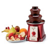 Ariete 2962 Chocolate Fountain 90 Watt Stainless steel,Capacity 500gr,Red