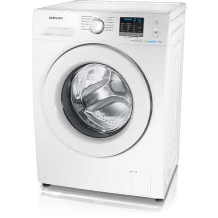 Samsung WF70F5E0W2W/AS Washing Machine Front Loading 7kg,1200 RPM,Eco Bubble LED Display,White