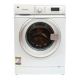 Tornado TWFL8-V12WS Washing Machine Front loading 8Kg,1200 RPM,White
