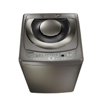 Toshiba AEW-9790-SUP-DS Washing Machine Top Loading 10kg Automatic,Silver