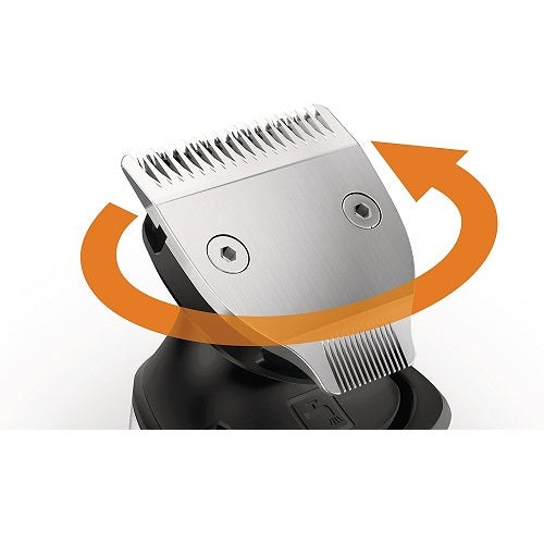 Philips QS6141 Style Shaver Dual Ended Shaver and Beard Trimmer for Wet and Dry Use
