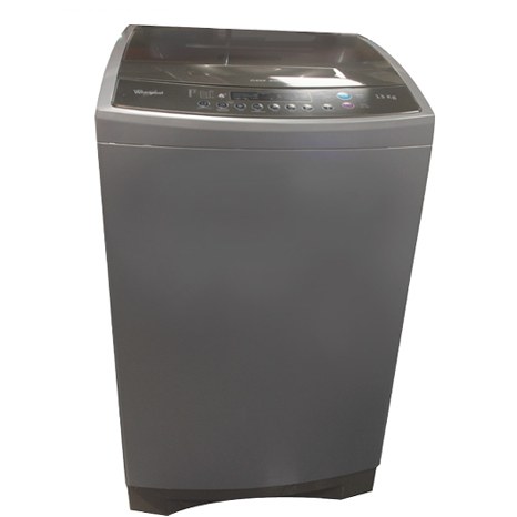Whirlpool WTLA-1000-SL Washing Machine Top Loading With LED Screen,10KG,Multi Program,Silver