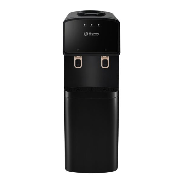 Hervy Water Dispenser WD-002, 2 Taps, Built-in Refrigerator, 3.2L Capacity, Cooling Comp, 100cm Wire