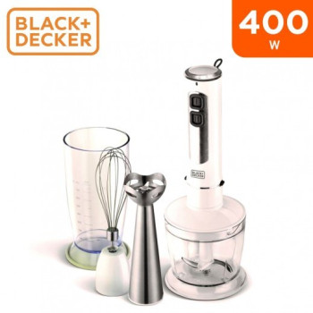 Black&Decker SB4000 Blender with Chopper & Whisk, 400W,1.5 litre