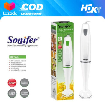Sonifer SF-8055 Hand Blender, 200 Watt - White