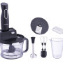 TORNADO Hand Blender 1000 Watt Food Processor Whisk Black THB-1000MKL