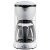 Braun KF520 coffeemaker 1100W 10Cups anti drip anti slip OptiBrew System Pivoting filter White