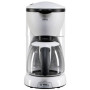 Braun KF520 coffeemaker 1100W 10Cups anti drip anti slip OptiBrew System Pivoting filter White