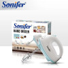 Sonifer Hand Mixer, 100W, White - SF-7019