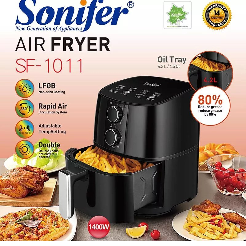 Sonifer AIR FRYER 4.2L 1400 W