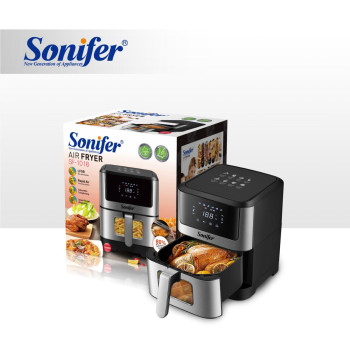 Sonifer Digital Stainless Steel Air Fryer, 6.5L Capacity, 1500W  SF-1028