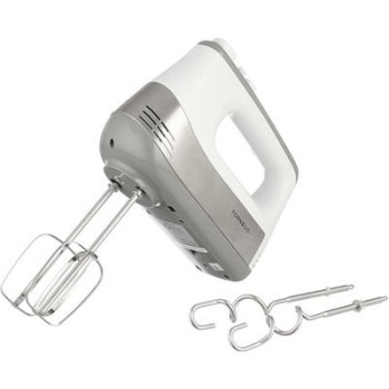 TORNADO Hand Mixer 500 Watt, 5 Speeds, Turbo Speed, White HM-500T