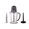 Hervy Chopper C-001 Black Chopper 2L, 700W, 6 Stainless Steel Blades, Cream Beater,