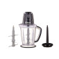 Hervy Chopper C-001 Black Chopper 2L, 700W, 6 Stainless Steel Blades, Cream Beater,