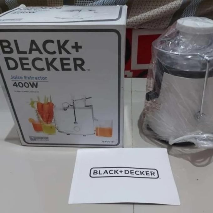 Black&Decker JE400 Fruits Juicer Extractor 400 Watt,2 Speed