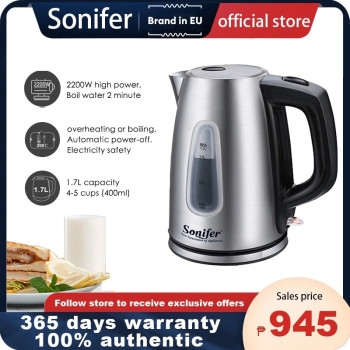 Sonifer Electric Kettle 1.7L 2200W SF-2037