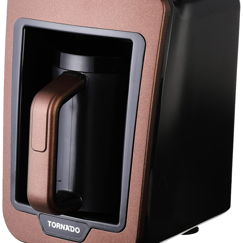 Tornado Automatic Turkish Coffee Maker, 330 ml, Black (TCME-100-ESBL).