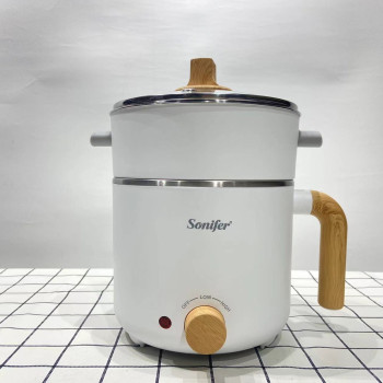 Sonifer Electric Cooking Pot 1.2L + 0.5L 600W SF-1506