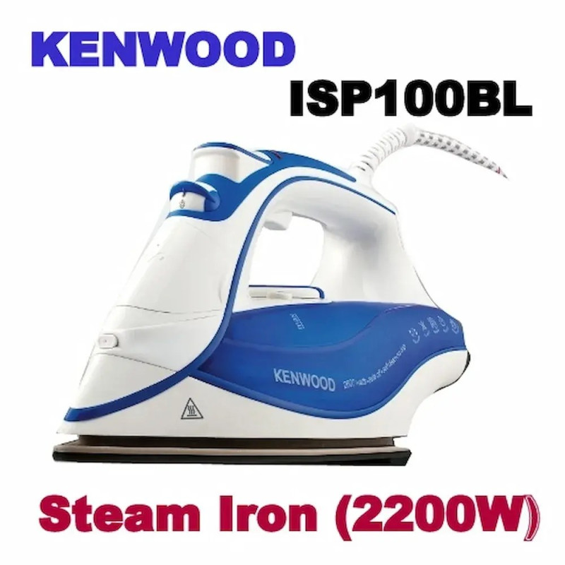 Kenwood ISP100BL Steam Iron 2200 Watt,Blue