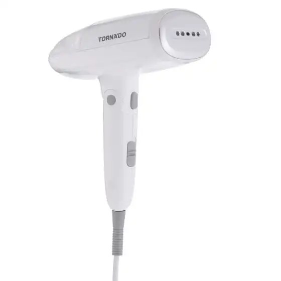 TORNADO Portable Steam Iron Foldable 1000 Watt White TST-HS1000P