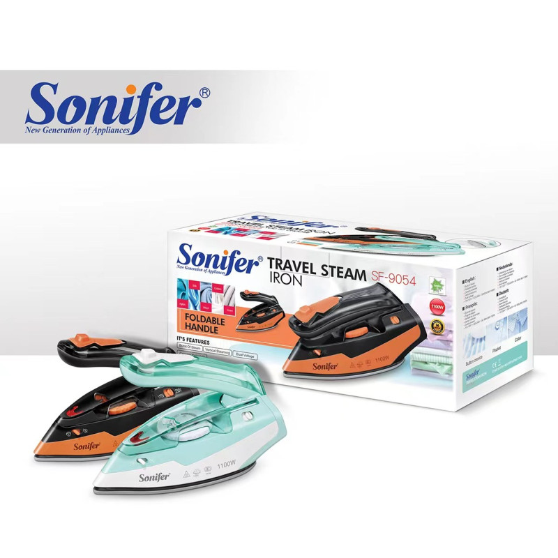 Sonifer Foldable Travel Steam Iron 1100W SF-9054