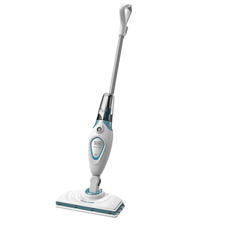 Black&Decker FSM1605-B5 Steam Mop,1300 Watt,Water Tank,Blue