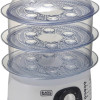 Black&Decker HS6000 Food Steamer,775W Heater,3 Tiers For Cooking