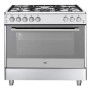 Beko GG15121FX Gas Cooker 90 cm,5 Burners,Full Safty