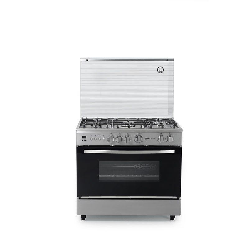 White point WPPGC-9060-XCFSDA Gas Cooker 5 Burners,90*60,Full Safty,Stainless-Demo