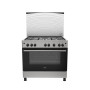 Zanussi ZGG66424XA Built in Gas Cooker,4 Burners,60cm,Stainless,FZNBCHB604HSS001