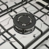 FRESH GAS COOKER 5 GAS BURNERS 90X60 CM WITH FAN STAINLESS PUNTO 90*60 OVEN SAFETY -17304